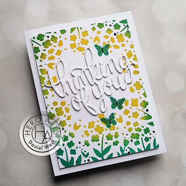 Use a Simple Stenciled Background to Focus Attention