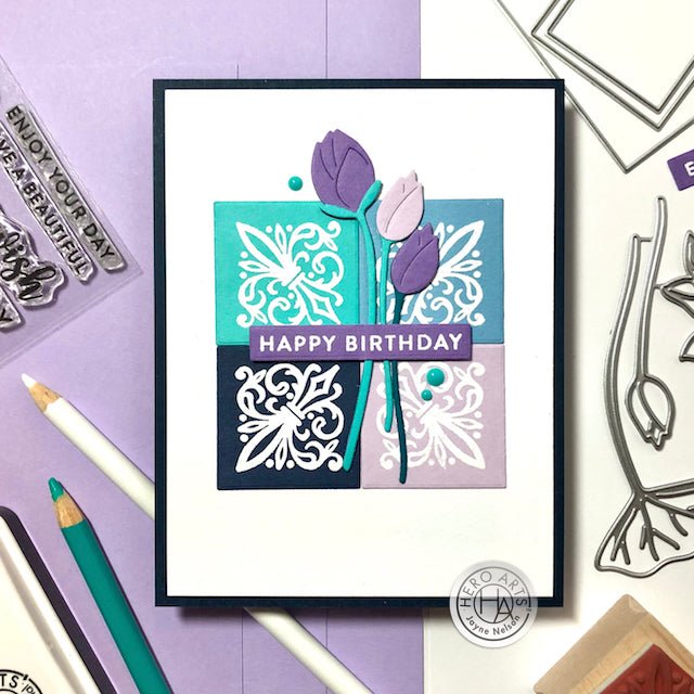 Using Repetition with a Smaller Stamp