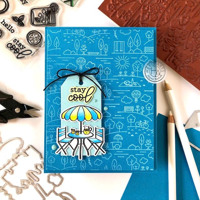 Using White Ink with Bold Prints for Detailed Backgrounds