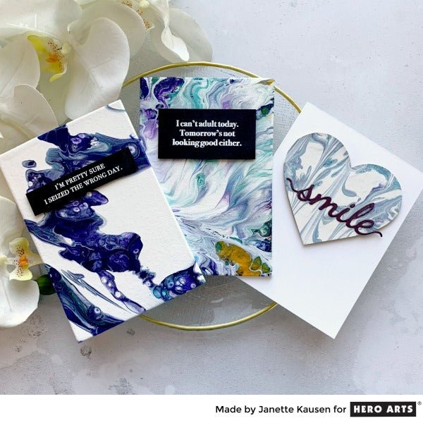 Video: Acrylic Pouring for Cardmakers
