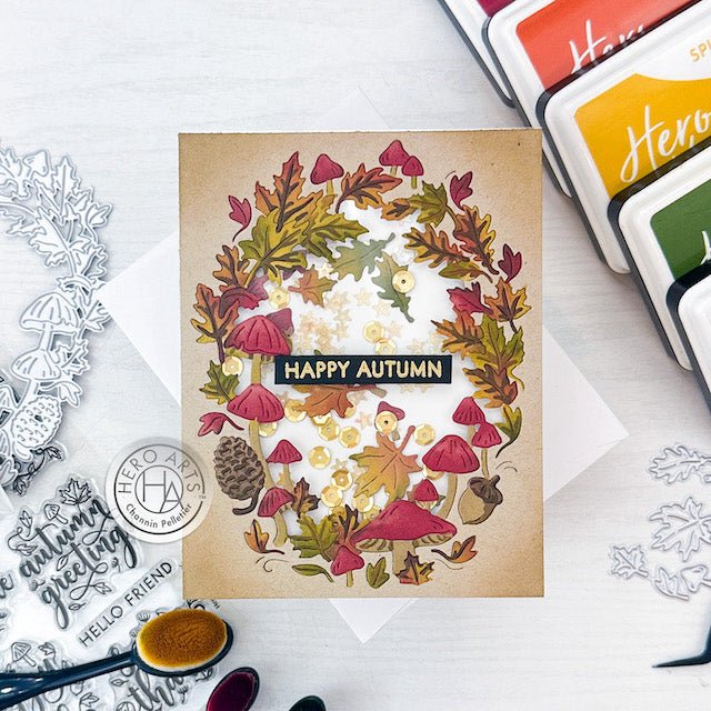 Video: Autumn Shaker Card with the September My Monthly Hero Kits