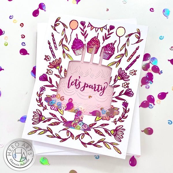 Video: Birthday Shaker with the February My Monthly Hero Kit