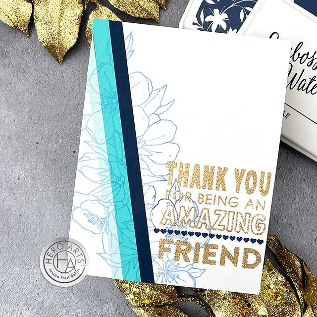 Video: Cardstock Scraps and Second Generation Stamping