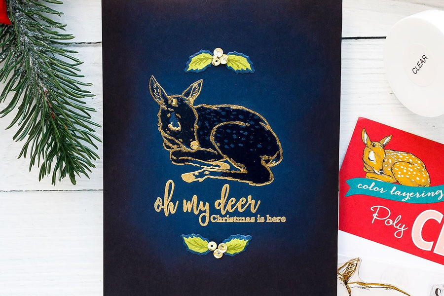 Video: Color Layering Fawn Cards | Color Layering With Yana Series - Hero Arts