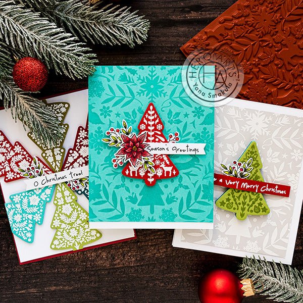 Video: Color Layering Nordic Tree | Color Layering With Yana Series