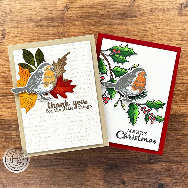 Video: Color Layering Robin Two Ways