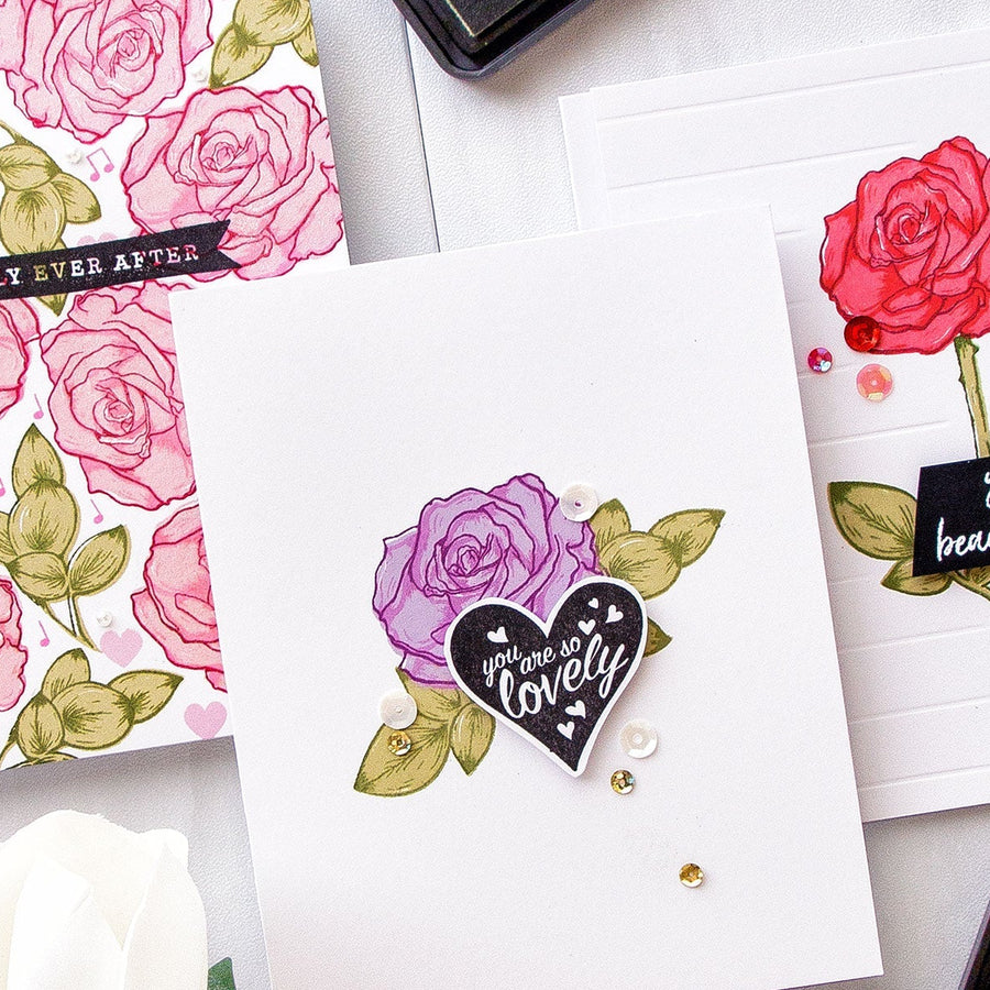 Video: Color Layering Rose Cards | Color Layering With Yana Series
