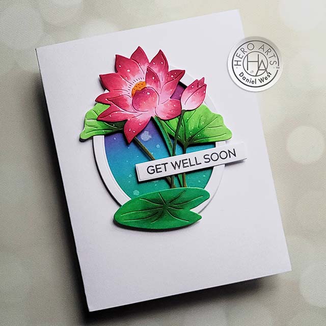 Video: Coloring the Water Lilies Fancy Dies with Copic Markers