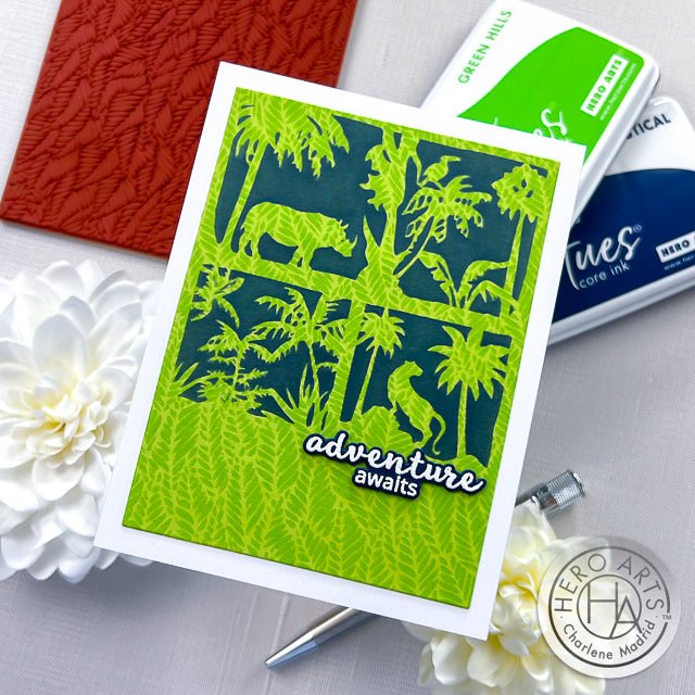 Video: Creating Patterned Images using Cling Stamps