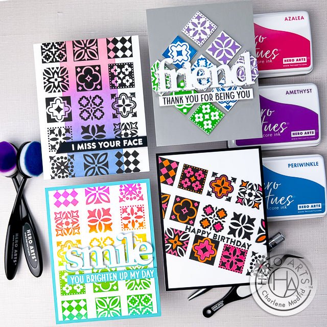 Video: Exploring Techniques with Decorative Tiles Stamps