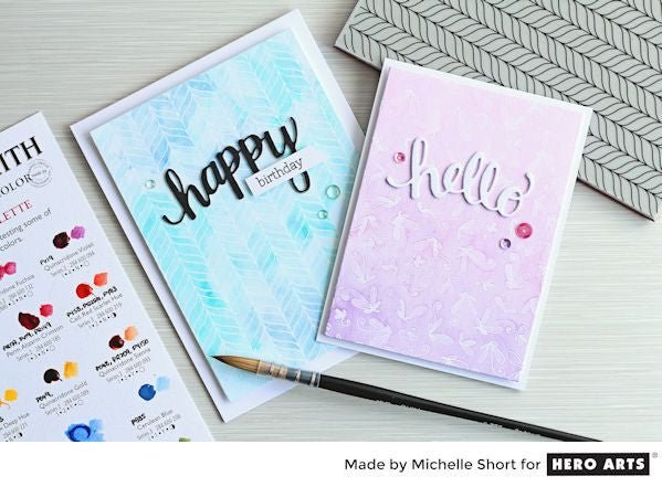 Video: His & Hers Watercolour Backgrounds