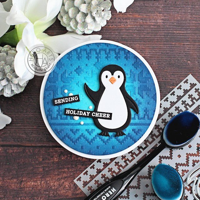 Video: How to Enhance Stenciling by Embossing First