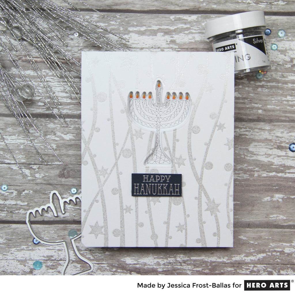 Video: Inked Stencil Dry Embossing