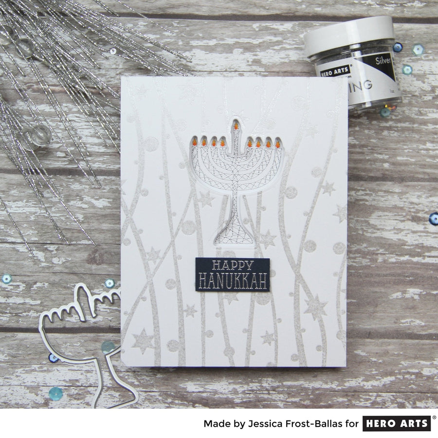 Video: Inked Stencil Dry Embossing
