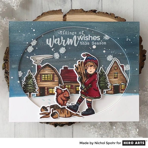 Video: Layering with Acetate Spotlight Scene Card