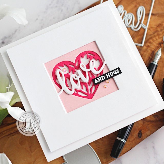 Video: Looking Glass Heart Window Card