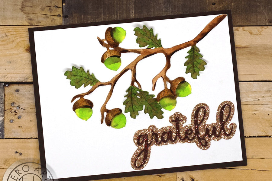 Video: No-Line Fall Watercolor With Fancy Dies - Hero Arts