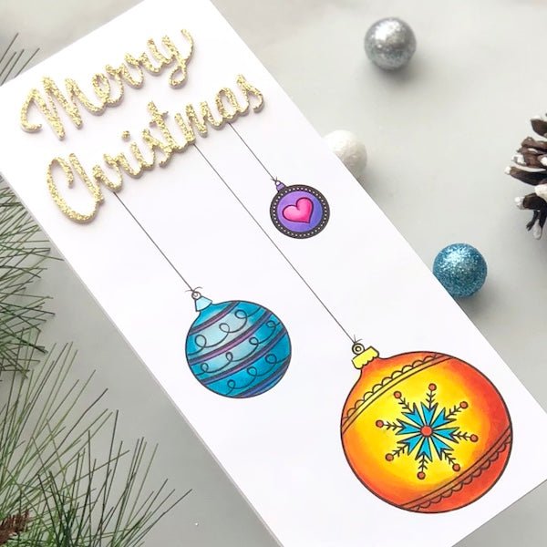 Video: Ornament Peek-A-Boo Card with a Surprise Inside!