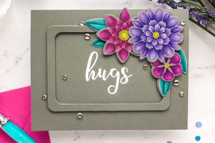 Video: Prismacolor Pencils on Hero Arts Layering Papers - Hero Arts