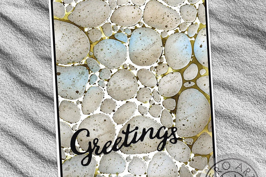 Video: Realistic Mixed Media River Rocks
