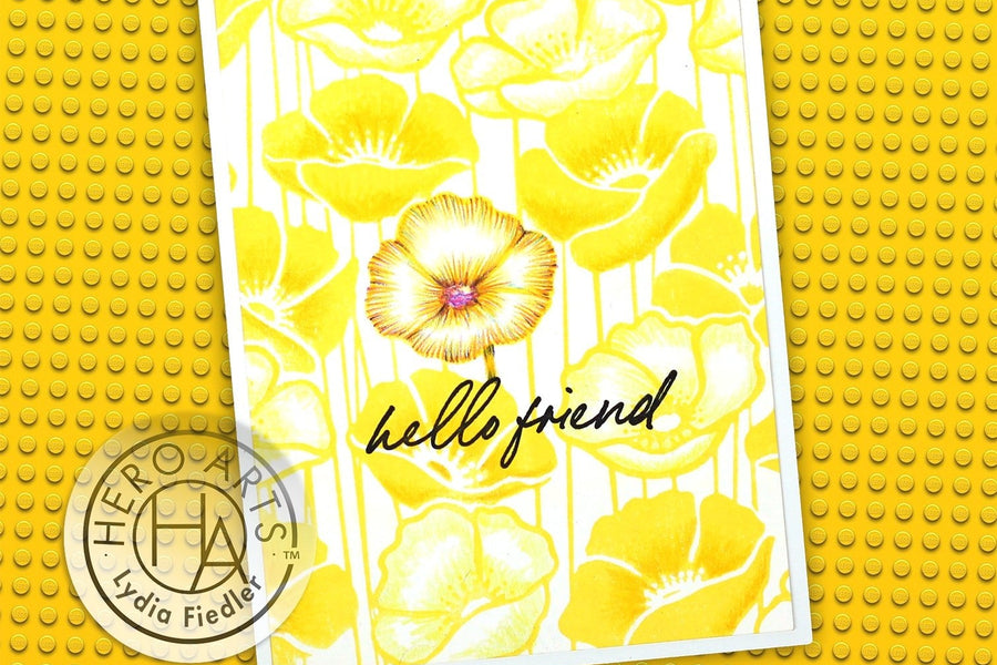 Video: Selective Focus on Bold Prints Stamps with Colored Pencils
