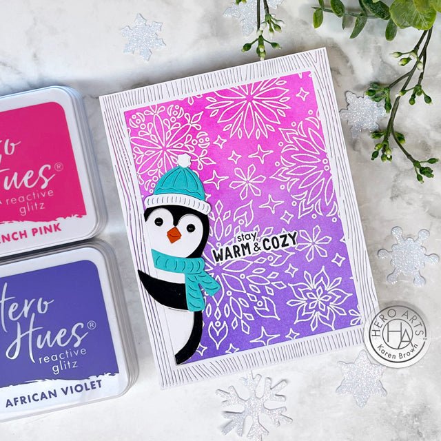Video: Shimmery Snowflake Backgrounds Three Ways