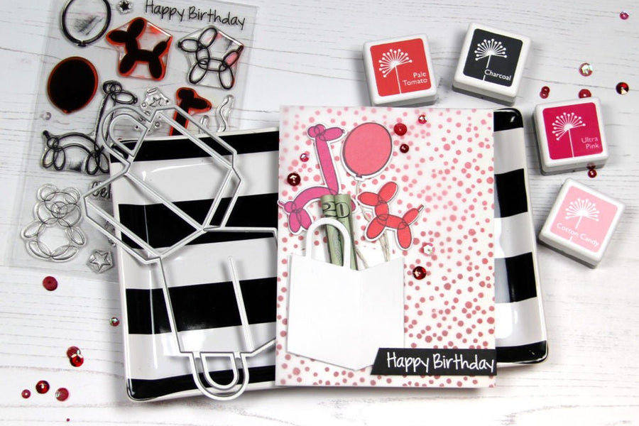 Video: Shopping Bag Fancy Die Gift Holder