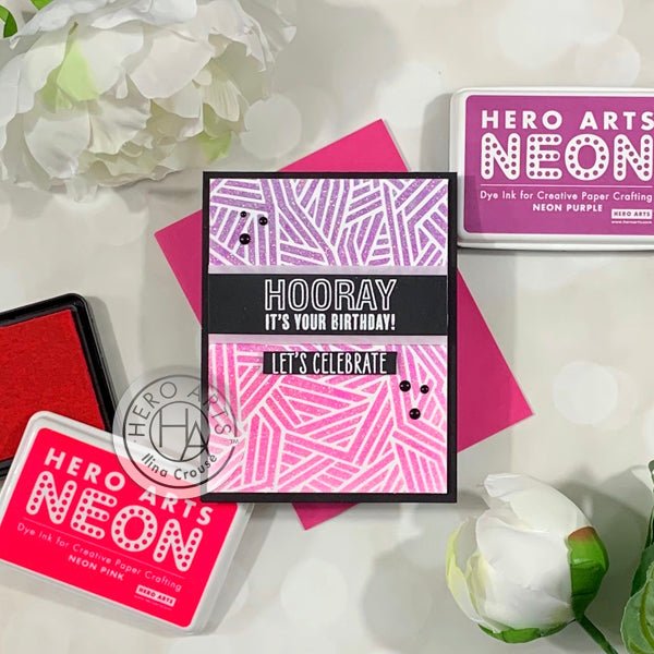 Video: Stenciled Birthday Card