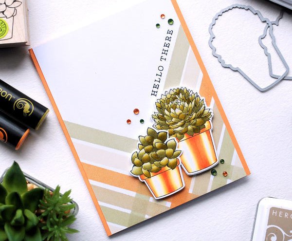 Video: Succulent Pots Card