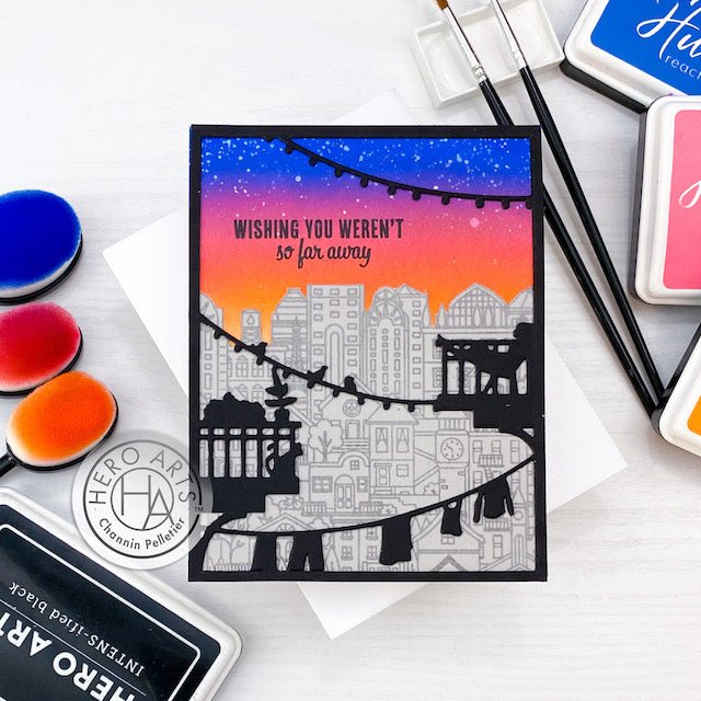 Video: Sunset Cityscape Featuring the December 2021 MMH Kit