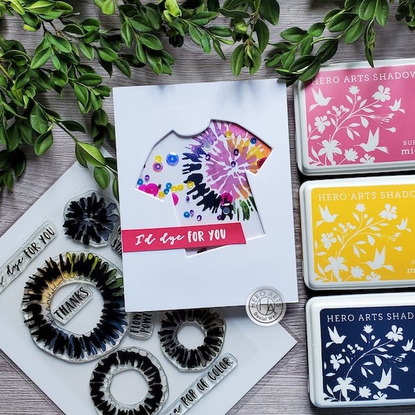Video: Tie Dye T-Shirt Shaker Card