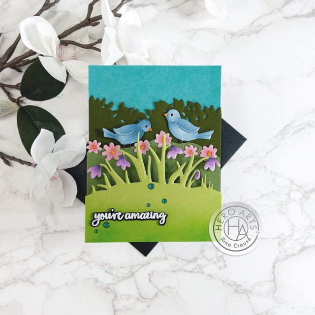 Video: Tri-Fold Garden Birds Card