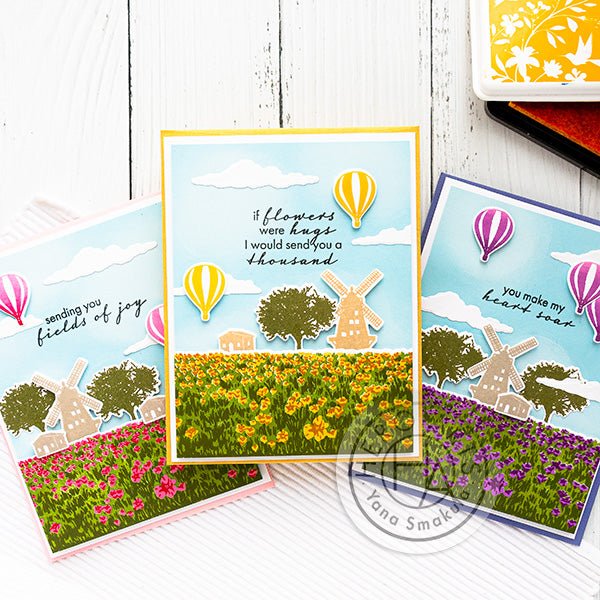 Video: Tulip Field HeroScape | Color Layering With Yana Series