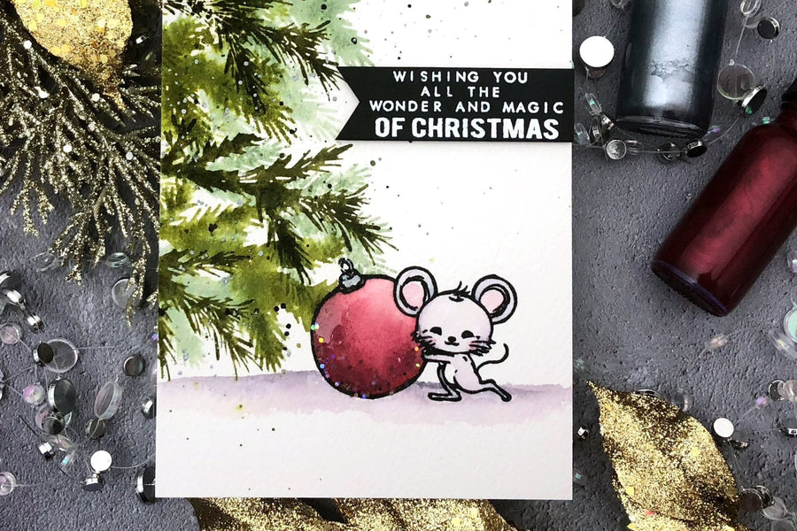 Video: Watercolor Stamping