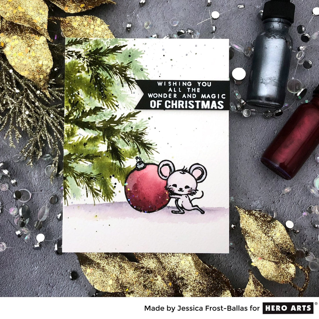 Video: Watercolor Stamping
