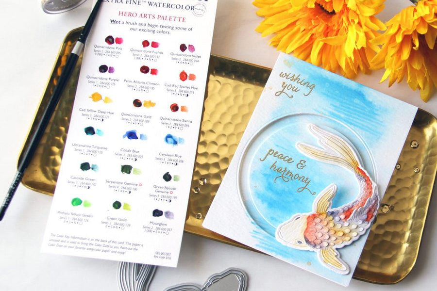 Video: Wishing You Peace and Harmony with the Paper Layering Koi