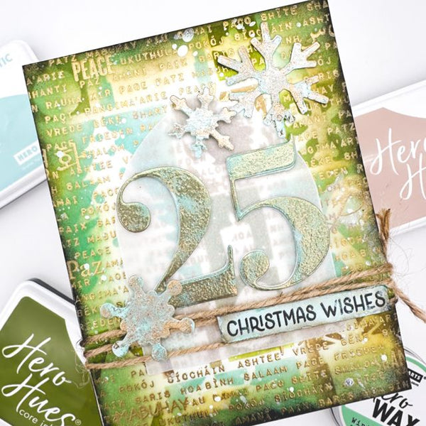 Vintage Inspired Holiday Assortment Stencil