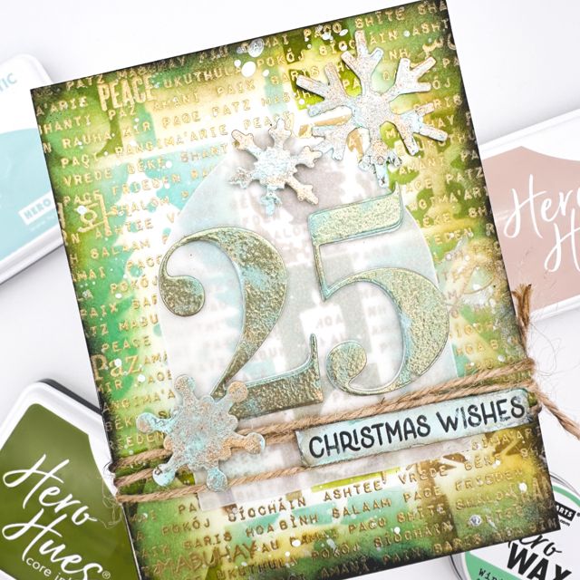 Vintage Inspired Holiday Assortment Stencil