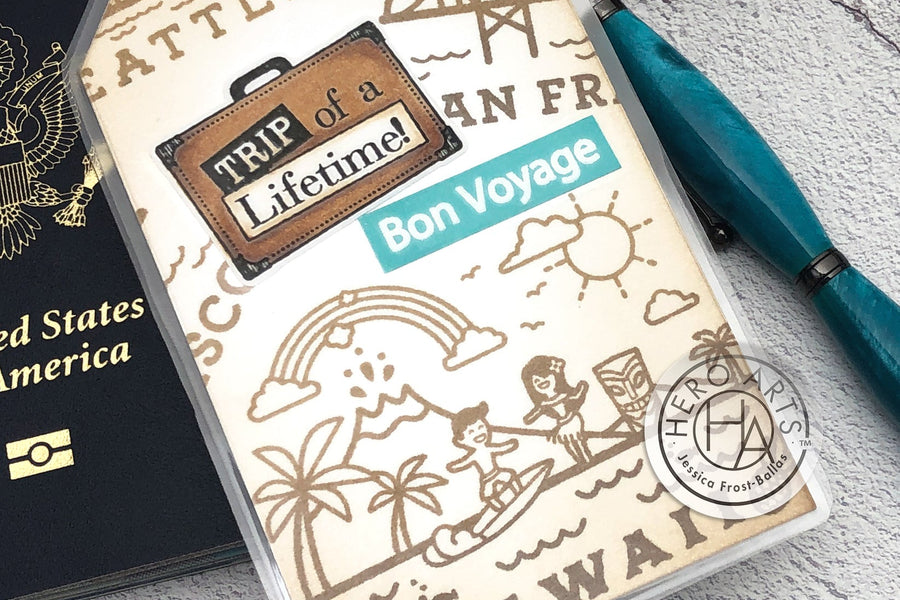 "Vintage" Luggage Tag