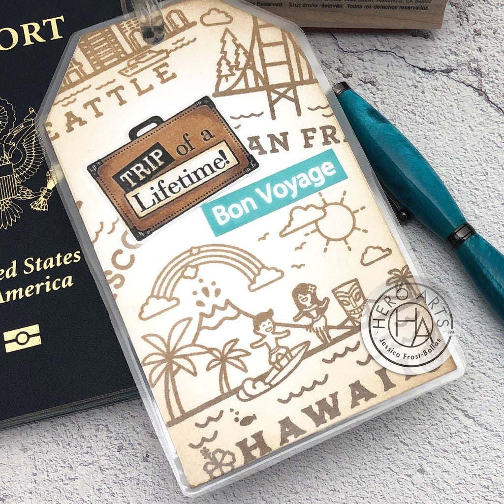 "Vintage" Luggage Tag