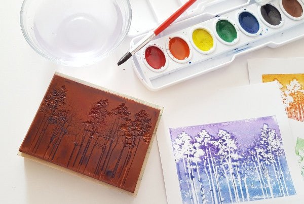 Watercolor Forest