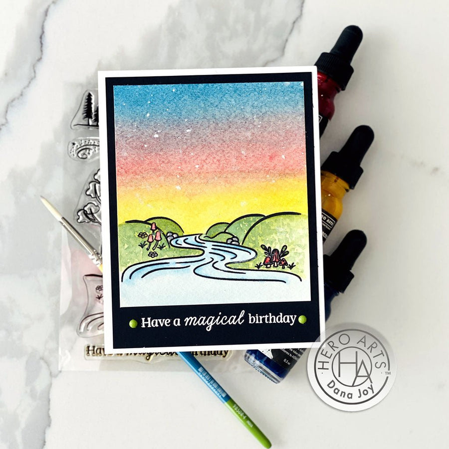Watercolor Magical Forest