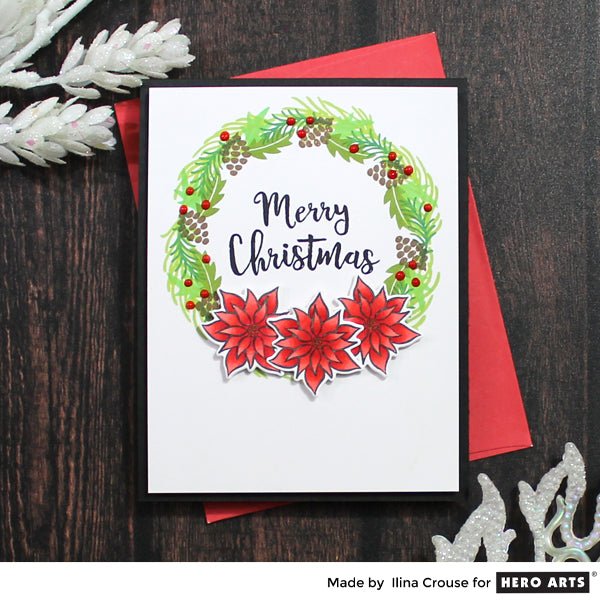 Wreath Building Card