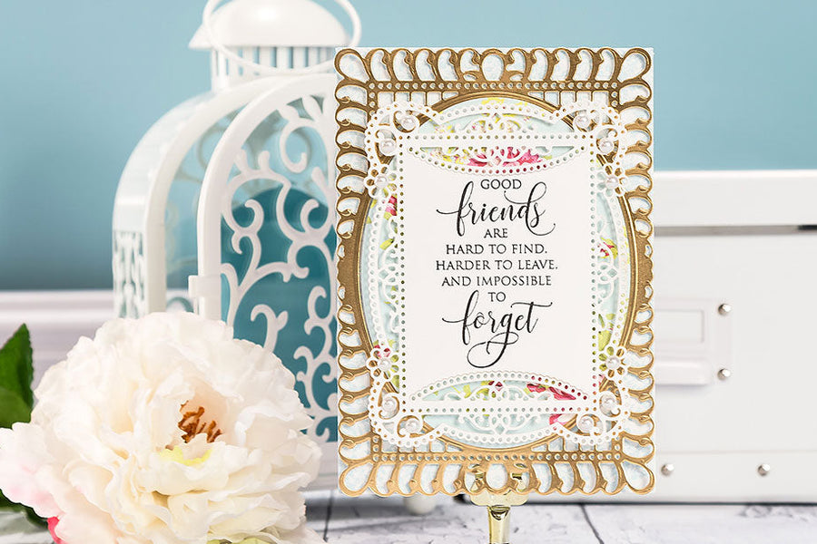 Cardmaking Inspiration | Good Friends Card