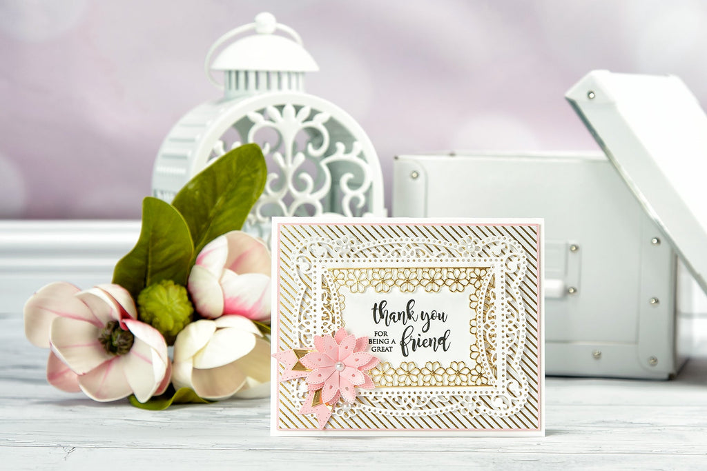 Cardmaking Inspiration | Thank You for Being A Great Friend Card