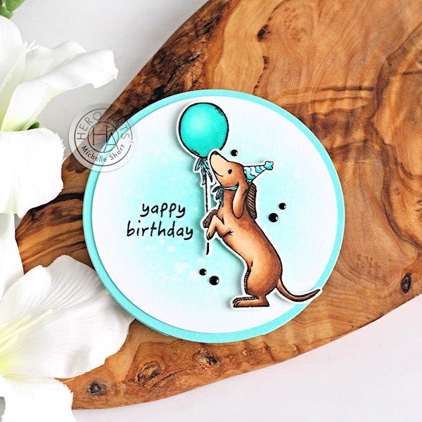 Yappy Birthday Circle Card