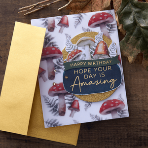 Woodland Tales Foiled Acetate & Vellum - 8.5" x 11"