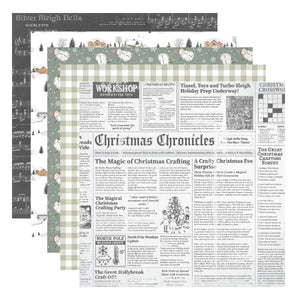 Rosie's Studio Sleigh Bells Ring 6 x 6" Designer Paper Pad