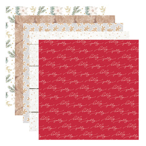 Rosie's Studio Sleigh Bells Ring 12x12" Designer Paper Pack