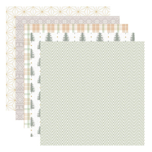 Rosie's Studio Sleigh Bells Ring 12x12" Designer Paper Pack